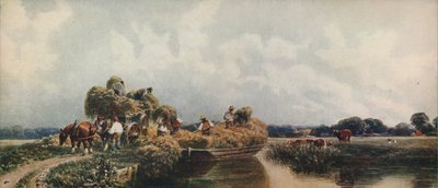 Kanał Rzymski, Lincolnshire, ok. 1840, ok. 1915 r autorstwa Peter de Wint