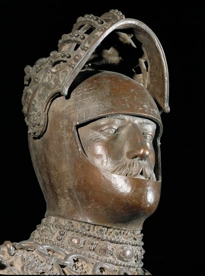 Król Artur z Brytanii (brąz) autorstwa Peter the Elder Vischer