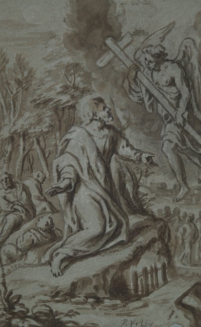 Chrystus w Getsemani autorstwa Peter van Lint