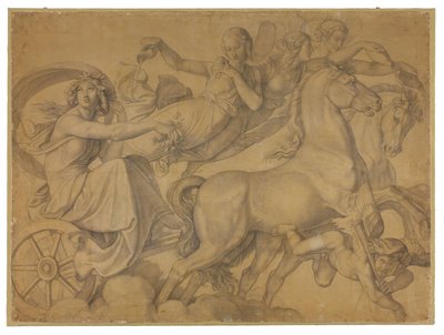 Der Morgen (Der Wagen der Eos) autorstwa Peter von Cornelius