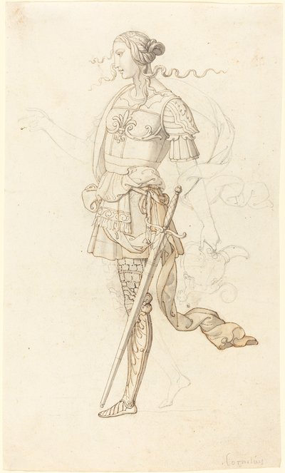 Erminia autorstwa Peter von Cornelius