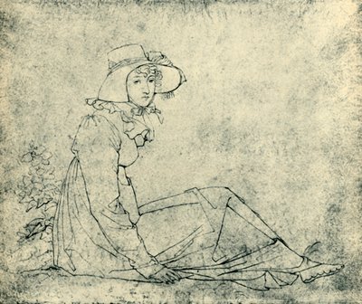 Portret Elżbiety Malß, ok. 1811, 1943. autorstwa Peter von Cornelius