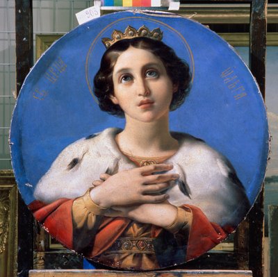 Święta Olga, księżna Kijowa autorstwa Petr Mikhailovich Shamshin