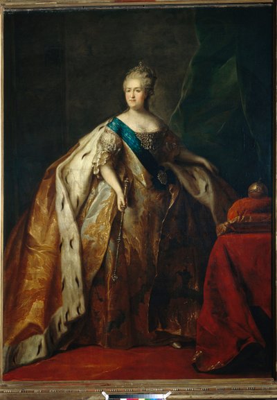 Portret cesarzowej Katarzyny II (Marthe Helene Skavronskaia autorstwa Petr Semenovich Drozhdin