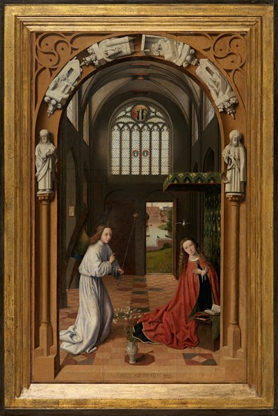 Zwiastowanie autorstwa Petrus Christus