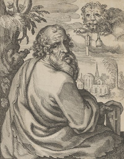 Marka, z Czterech Ewangelistów, 1610-20. autorstwa Petrus Feddes