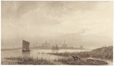 Widok Veere autorstwa Petrus Franciscus Greive