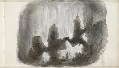 Jaskinia naciekowa autorstwa Petrus Johannes Schotel