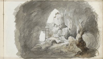 Jaskinia autorstwa Petrus Johannes Schotel