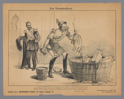 Przyjaźń (tytuł na obiekcie) autorstwa Petrus van Geldorp