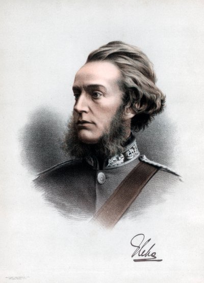 Francis Charteris, 10. hrabia Wemyss, brytyjski polityk wigów, ok. 1890. autorstwa Petter and Galpin Cassell