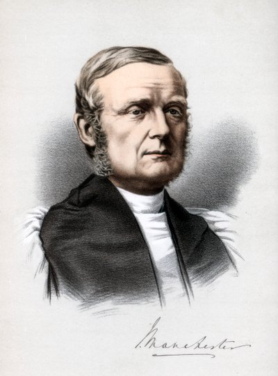 James Fraser, anglikański biskup Manchesteru, c1890. autorstwa Petter and Galpin Cassell