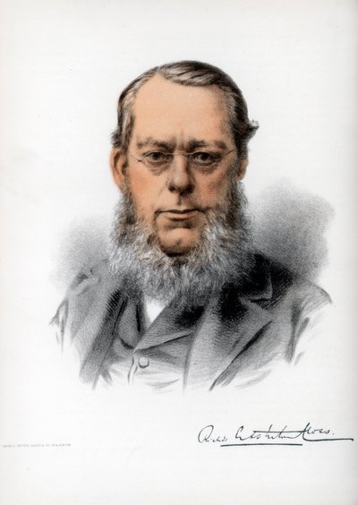 Krzyż Richarda Ashetona, 1. Krzyż Wicehrabiego, brytyjski mąż stanu, ok. 1890 r. autorstwa Petter and Galpin Cassell