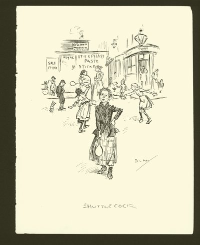 Ilustracja do Phila Maysa Gutter-Snipes autorstwa Phil May