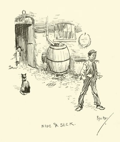 Ilustracja do Phila Maysa Gutter-Snipes autorstwa Phil May