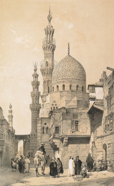 Meczet w Kairze autorstwa Philibert Joseph Girault de Prangey