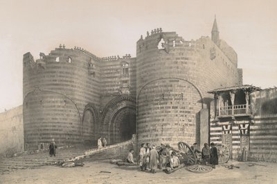 Brama Cytadeli Saladyna autorstwa Philibert Joseph Girault de Prangey