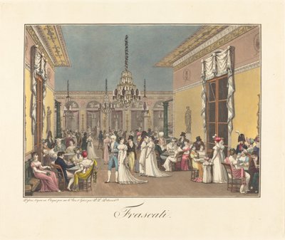 Frascati autorstwa Philibert Louis Debucourt