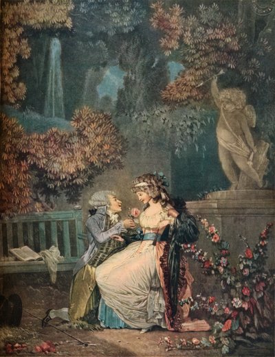 Róża, 1788, 1916 autorstwa Philibert Louis Debucourt