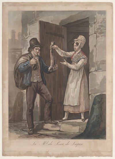 Skóra Królika, 1775-1832. autorstwa Philibert Louis Debucourt