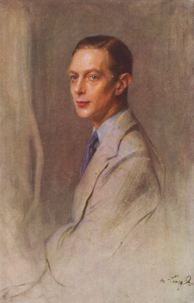 Książę Yorku, później król Jerzy VI autorstwa Philip Alexius de (after) Laszlo