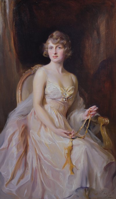 Vera Boscawen, Lady Broughton autorstwa Philip Alexius de Laszlo