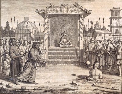 „Ukamienowany uzurpator”, wyd. 1672. autorstwa Philip Baldaeus