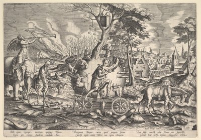 Triumf czasu, 1574. autorstwa Philip Galle