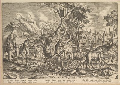 Triumf czasu, 1574. autorstwa Philip Galle