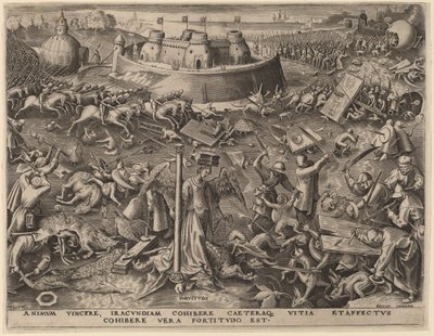 Hart autorstwa Philip Galle after Pieter Bruegel the Elder