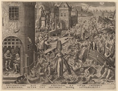 Nadzieja autorstwa Philip Galle after Pieter Bruegel the Elder