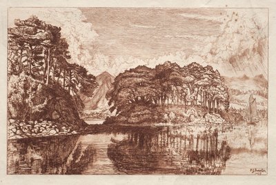Jezioro autorstwa Philip Gilbert Hamerton