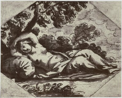 Bischop [Jan de Bisschop], Śpiąca królewna autorstwa Philip Henry Delamotte