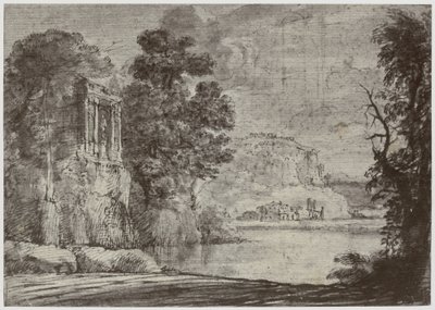 Claude [Lorrain], Wieczór autorstwa Philip Henry Delamotte