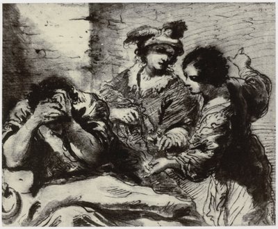 Guercino, Więzień autorstwa Philip Henry Delamotte