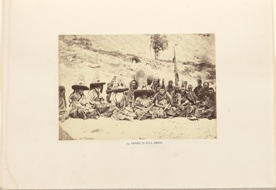 Mnisi w pełnym stroju autorstwa Philip Henry Egerton