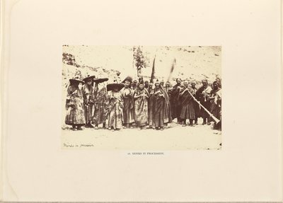 Mnisi w procesji autorstwa Philip Henry Egerton
