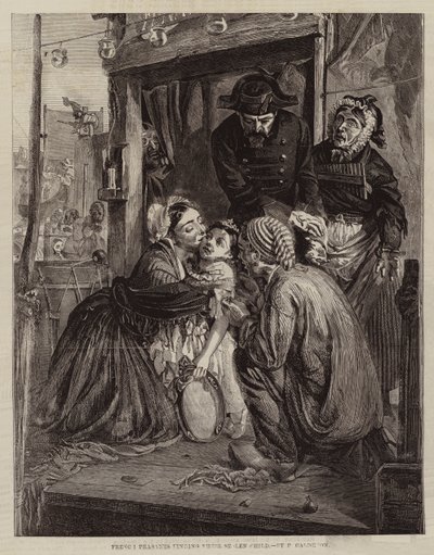 Francuscy chłopi znajdują swoje skradzione dziecko autorstwa Philip Hermogenes Calderon