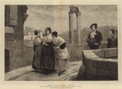 Les Coquettes, Arles autorstwa Philip Hermogenes Calderon
