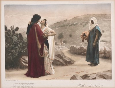 Rut i Noemi autorstwa Philip Hermogenes Calderon
