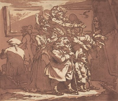 Wystawa, 29 stycznia 1776, 29 stycznia 1776. autorstwa Philip James de Loutherbourg