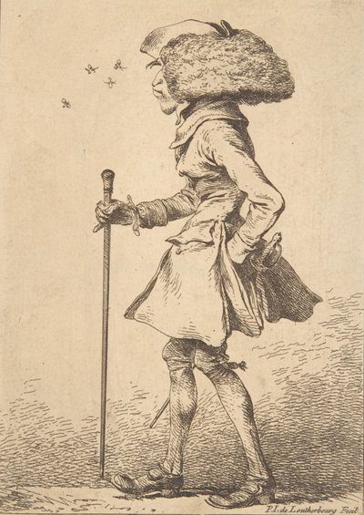 Z Warwick Lane, 1 maja 1790 r., 1 maja 1790 r. autorstwa Philip James de Loutherbourg
