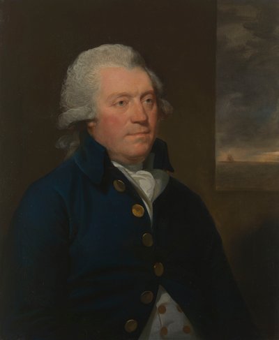 George Phillips Towry (1729-1817), koniec XVIII - początek XIX wieku (olej na płótnie) autorstwa Philip Jean