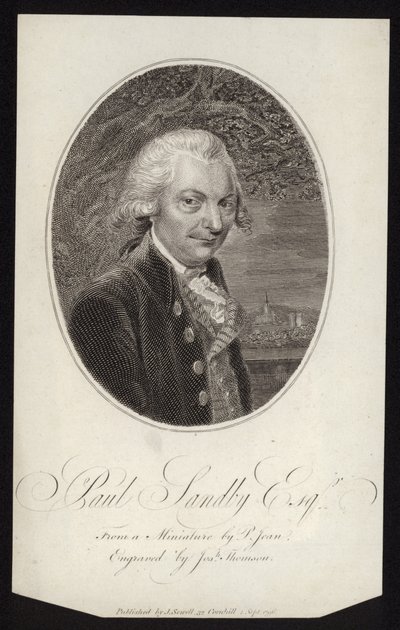 Paul Sandby autorstwa Philip Jean