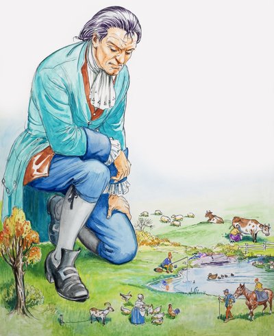 Podróże Guliwera, od "Skarbu autorstwa Philip Mendoza