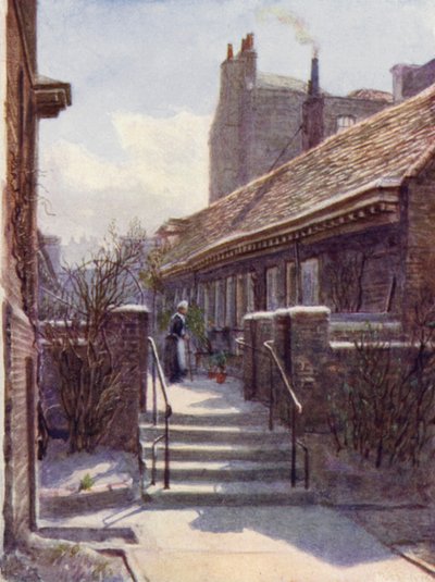 Przytułki firmy Skinners, Mile End, 1892 r. autorstwa Philip Norman