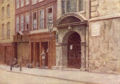Wejście do kościoła św. Jerzego, Botolph Lane, 1904 autorstwa Philip Norman