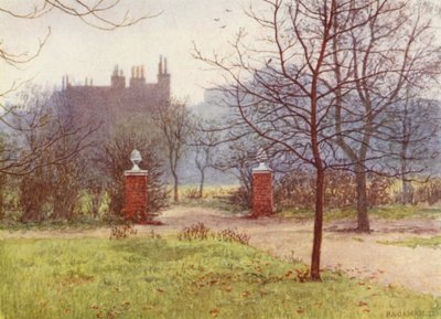 Ogród z Scarsdale House, Kensington, 1892 autorstwa Philip Norman