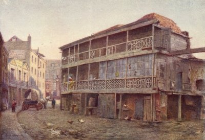 Ostatni z Kings Head Inn, Southwark, 1884 autorstwa Philip Norman