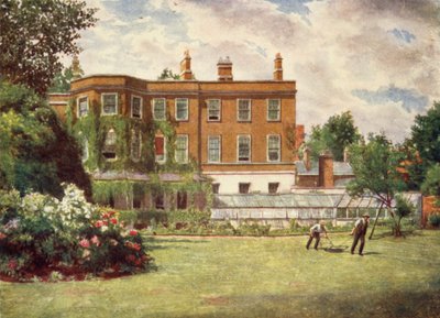 York House and Garden, Church Street, Kensington, 1899 autorstwa Philip Norman